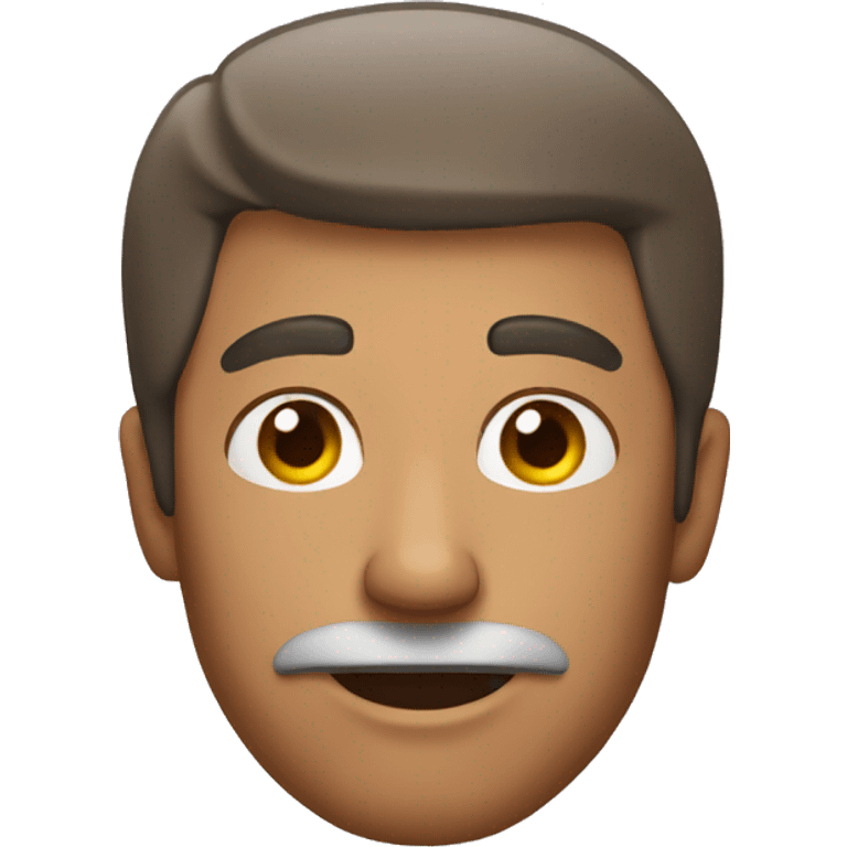 man making a selfie emoji