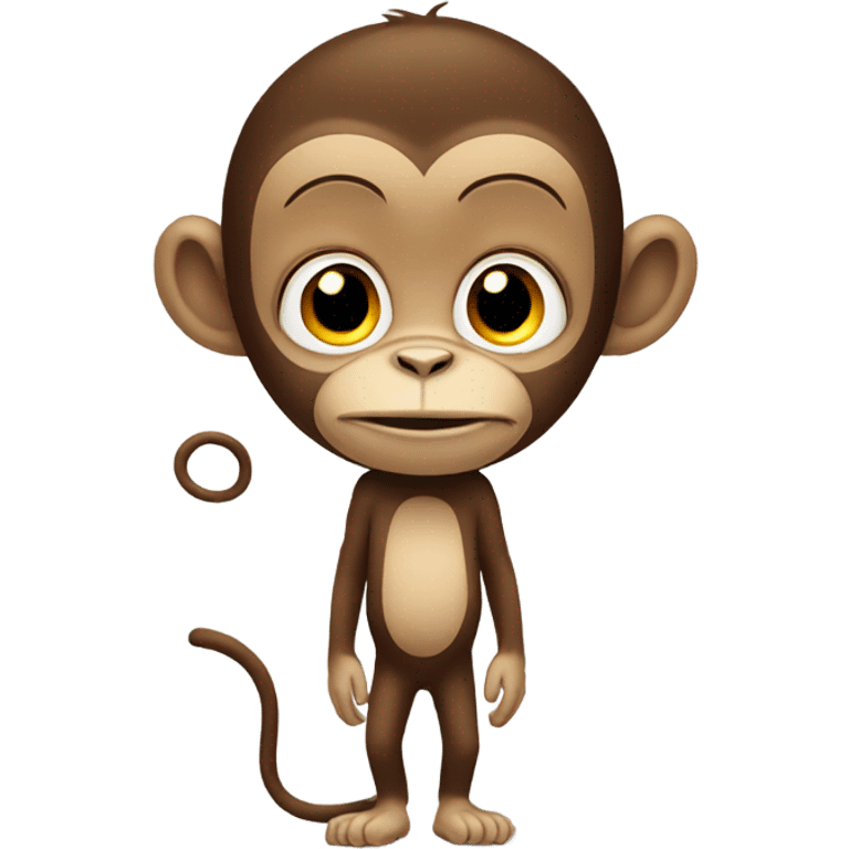 Tall monkey emoji