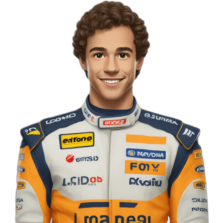 Lando Norris  emoji