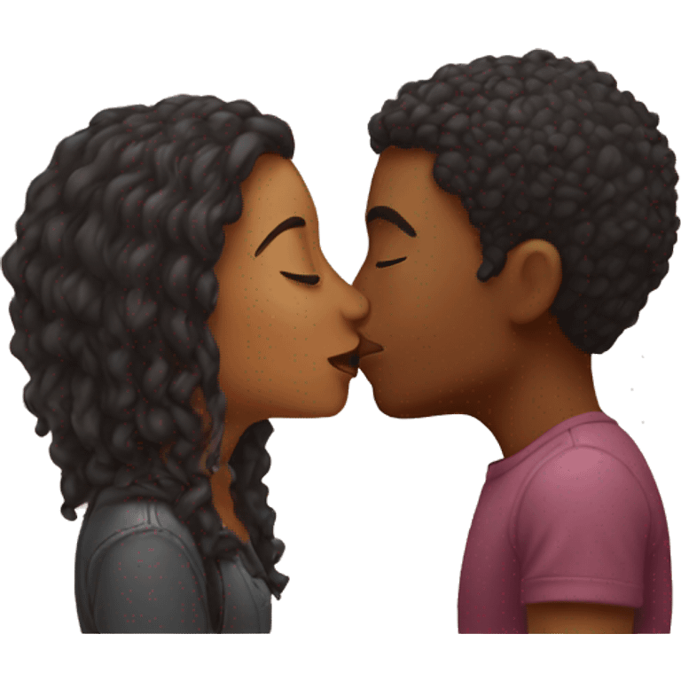 Two love kissing  emoji