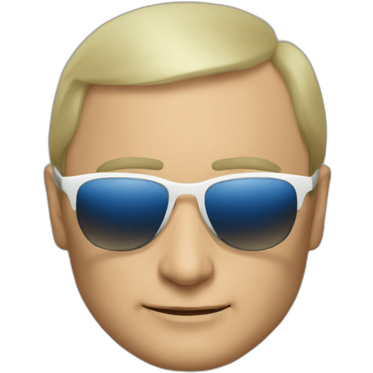 Putin with sunglasses  emoji