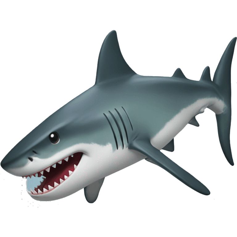 Reggae shark emoji