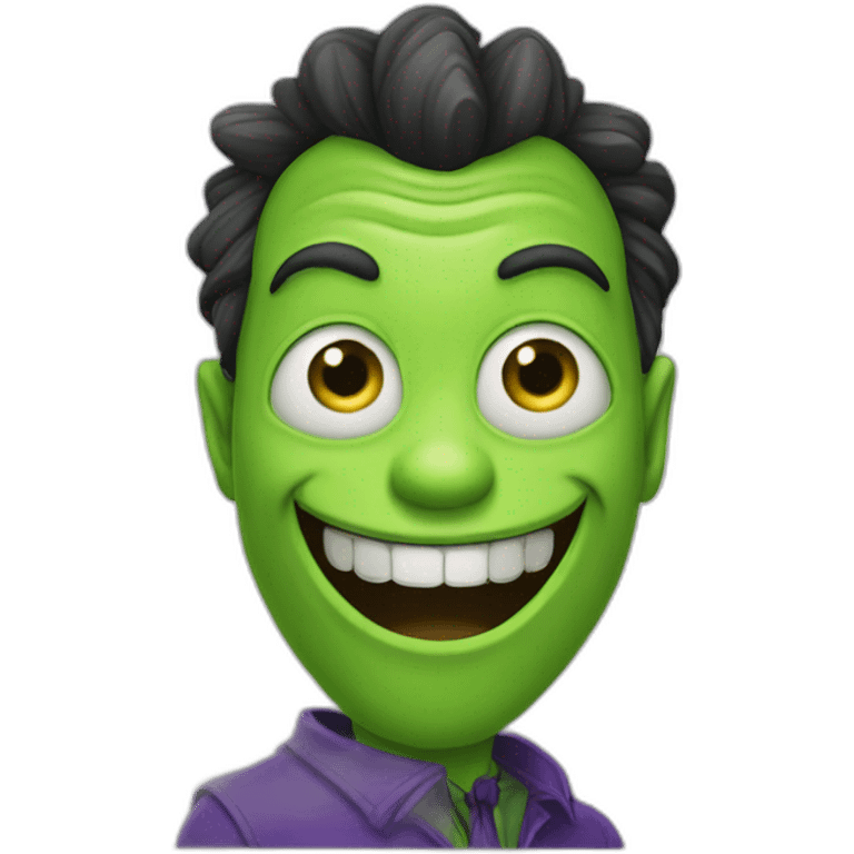 Jokerge+mike wazowski emoji