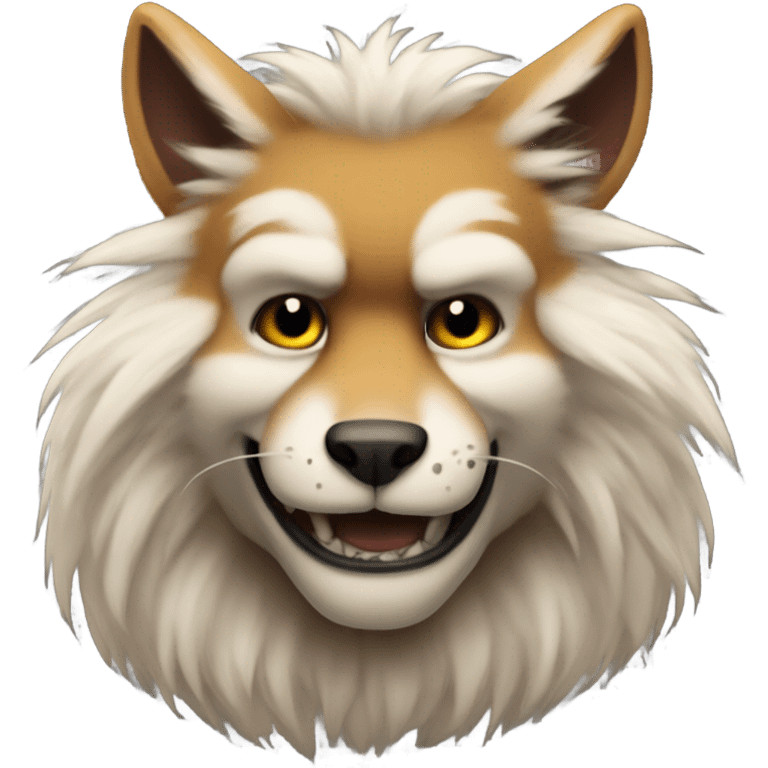 Anthropomorphic, furry, badass, fursona emoji