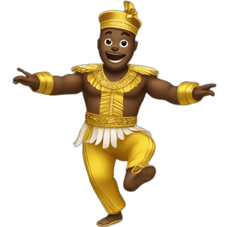 Ali Bongo qui dance emoji