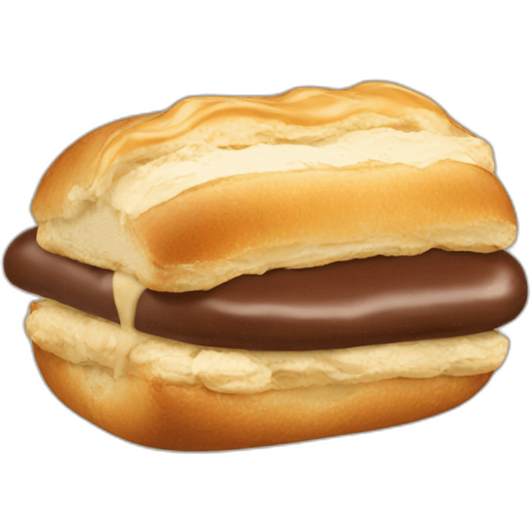 Man eclair emoji