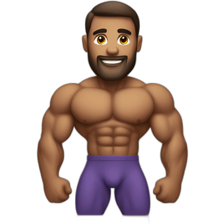 Body builder  emoji