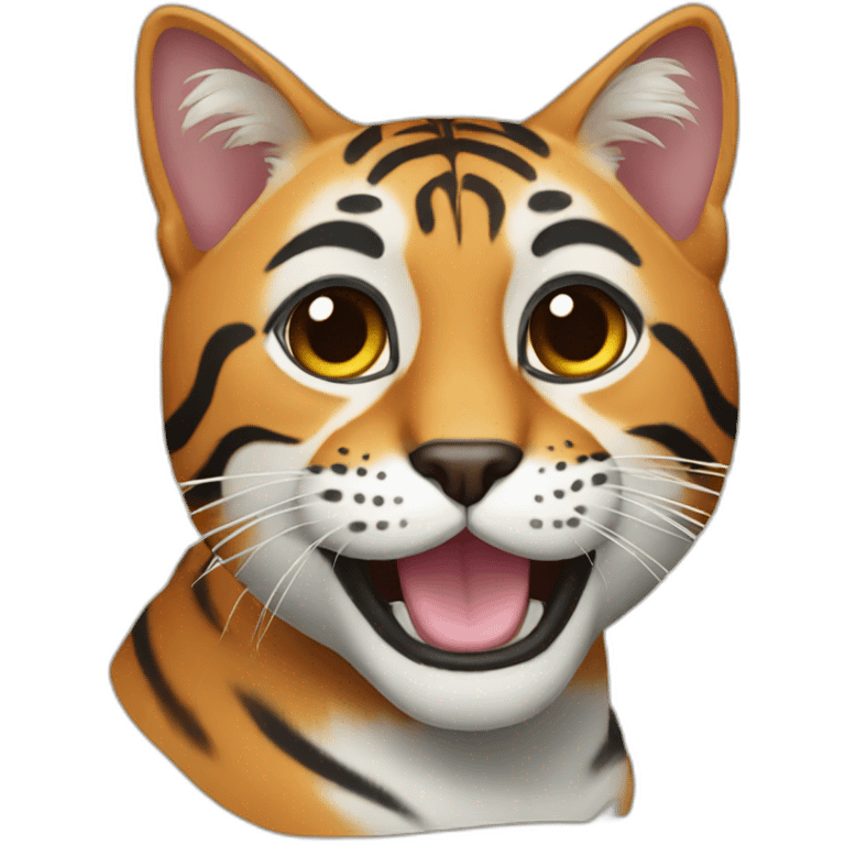 Chat bengal emoji