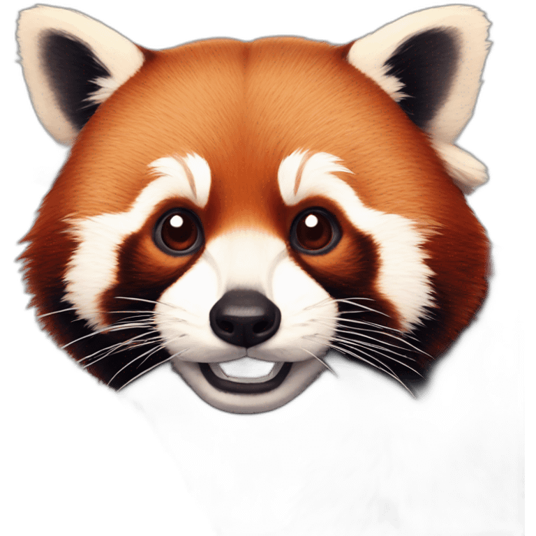 pathetic red panda emoji