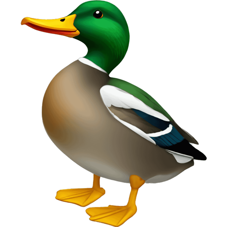 green mallard emoji