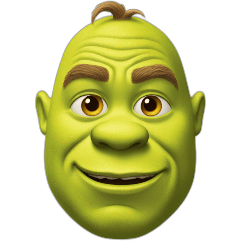 Shrek jaune emoji