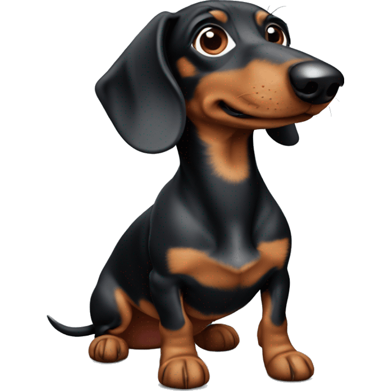 Dapple dachshund emoji