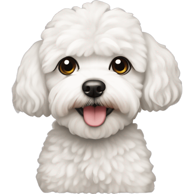 white maltipoo emoji