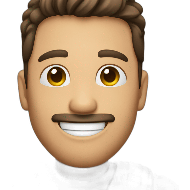 hombre feliz manos arriba emoji