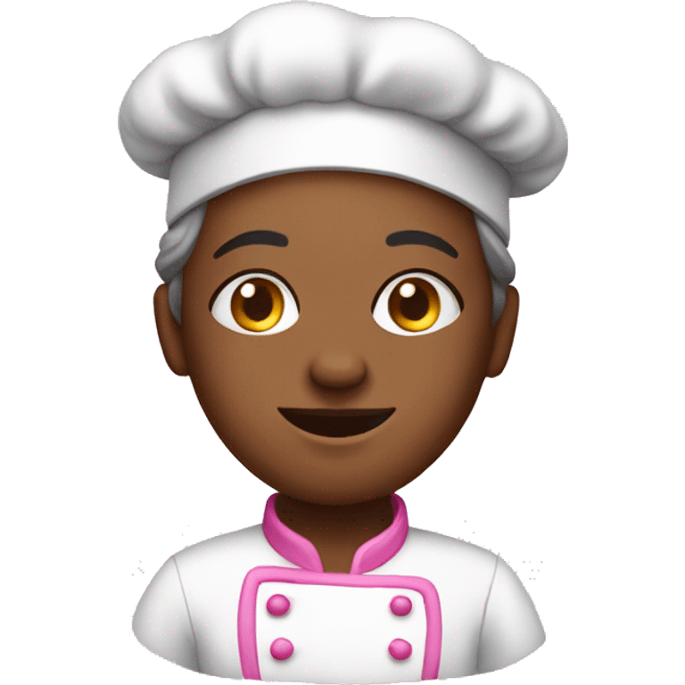 Pink cook  emoji