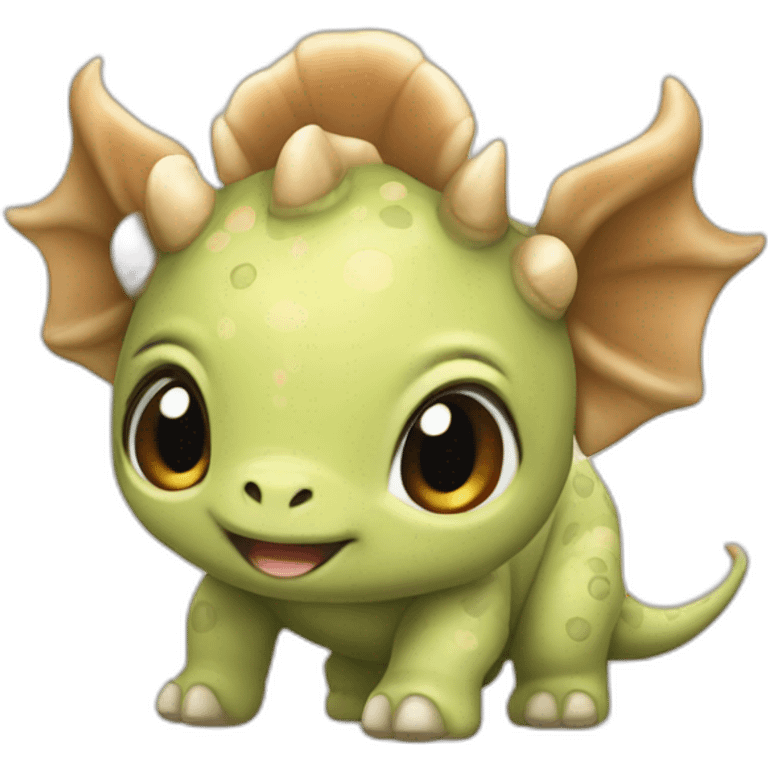 baby Triceratops emoji