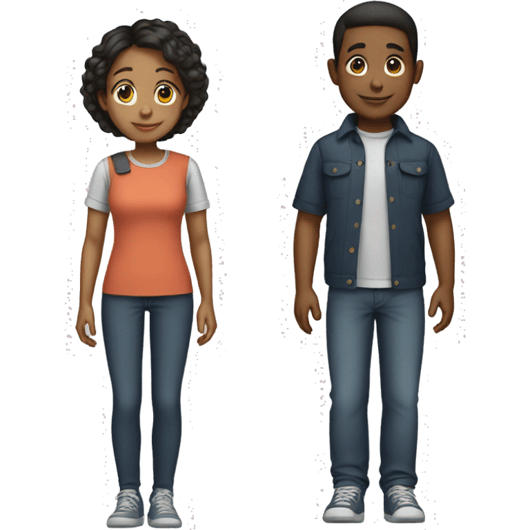 ai boy& girl emoji