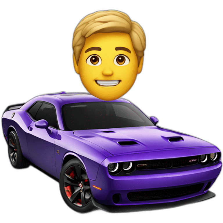 dodge challenger hellcat emoji