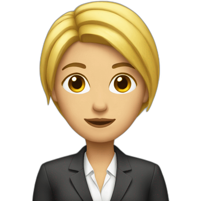 Women suit emoji