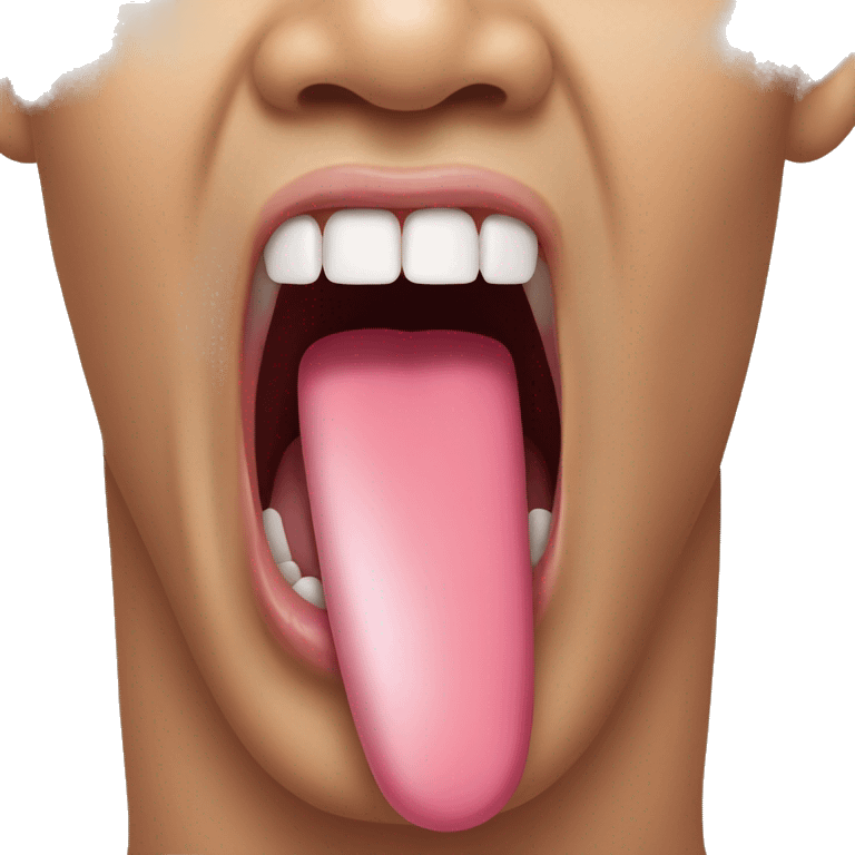 tongue length world record emoji