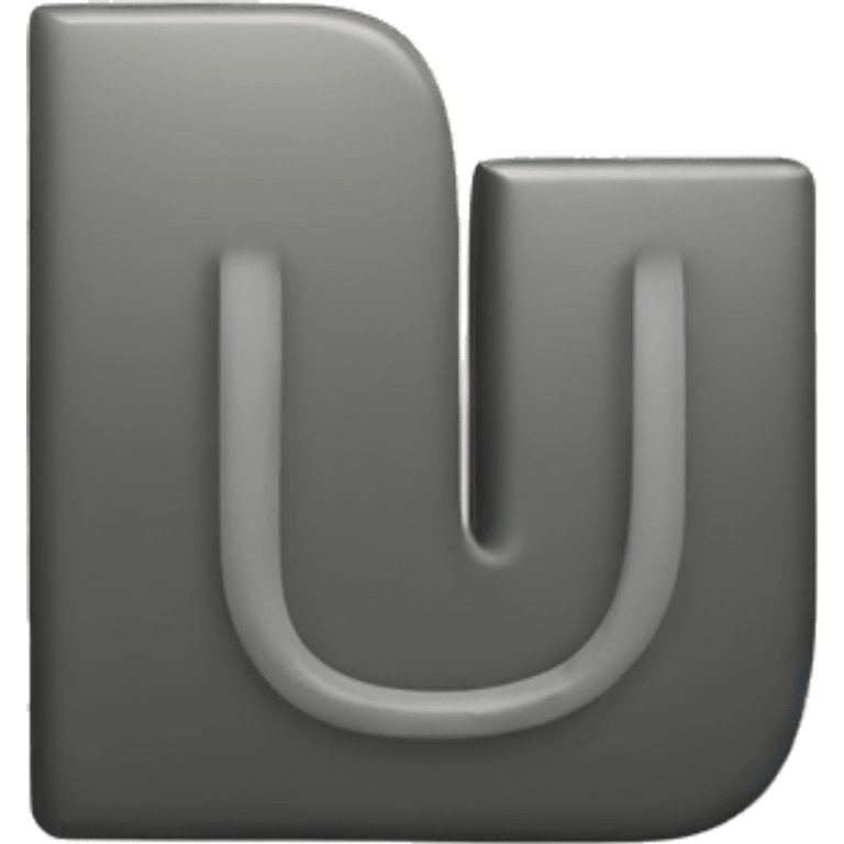 Letter U emoji