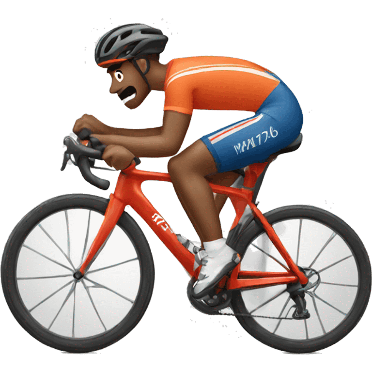 road bicycling sportsmen emoji