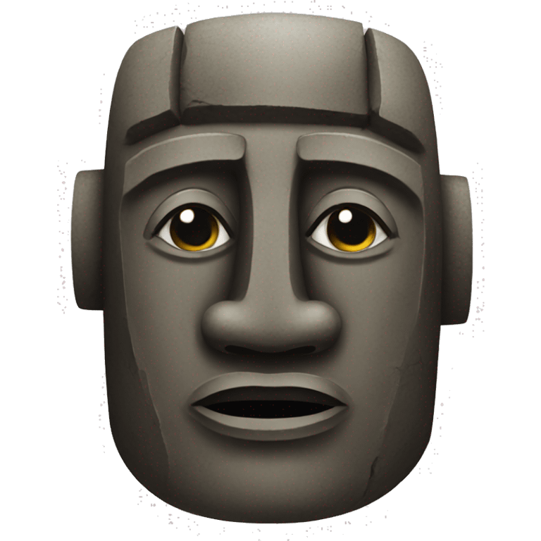 easter island head emoji