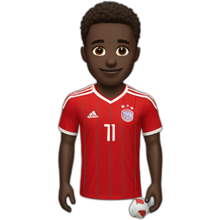 ALPHONSO DAVIES Bayern Munich jersey emoji