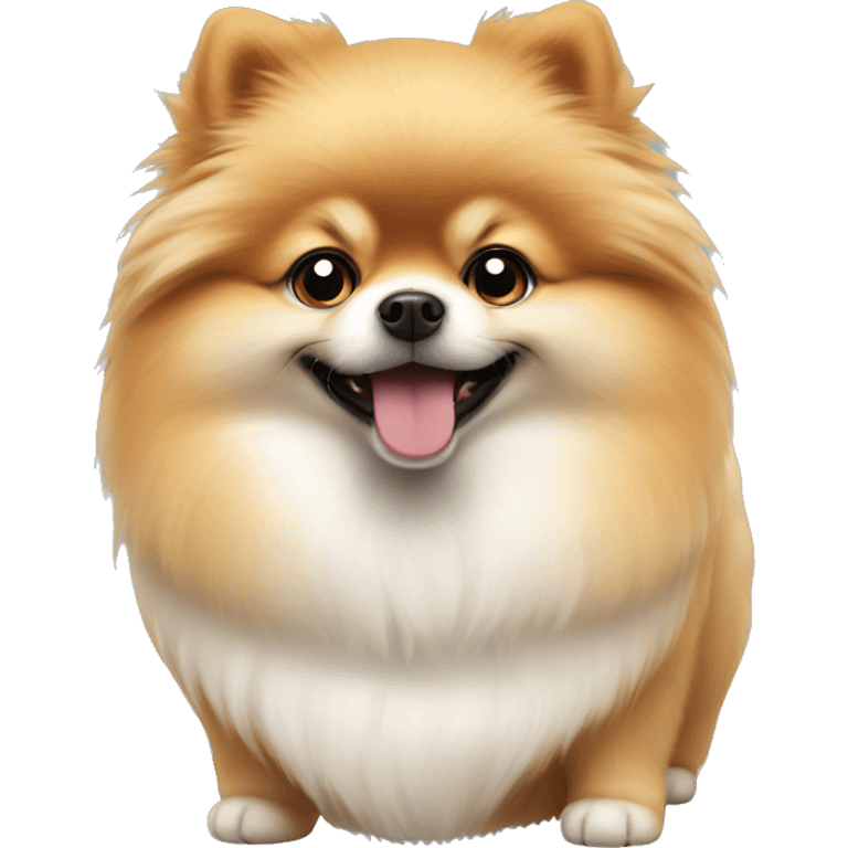 cute pomeranian emoji