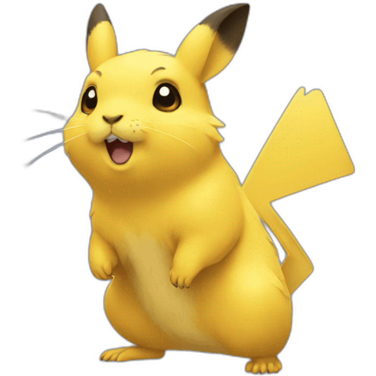 Pika hi emoji