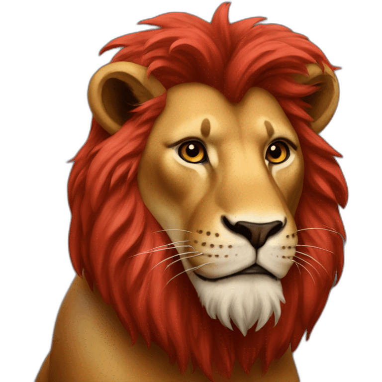 red lion emoji