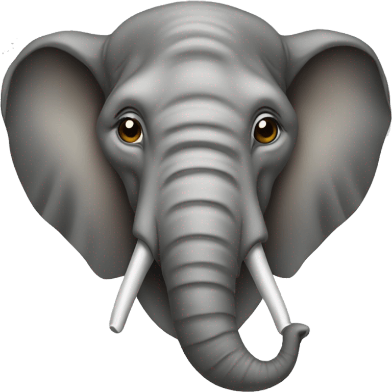 Elephant head emoji