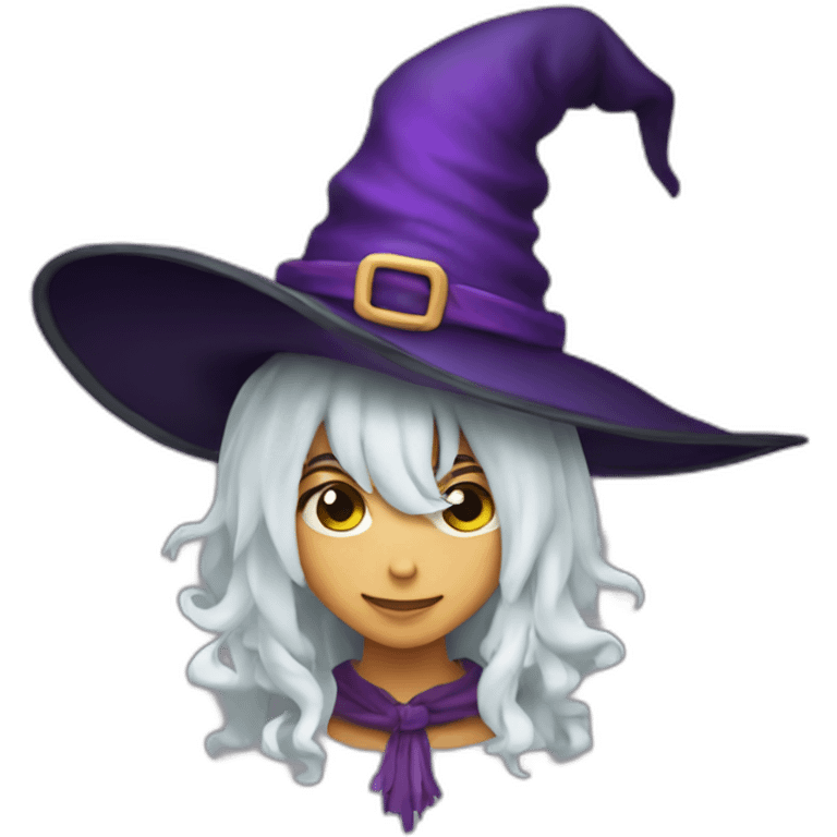 Skibidi witch a hat emoji