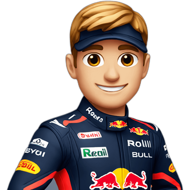 F1-max-Verstappen-red-bull-racing emoji