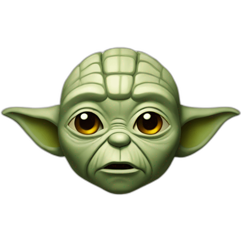 Stone yoda emoji