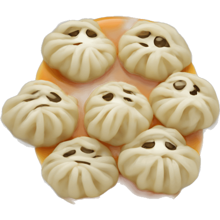 On plate momos emoji