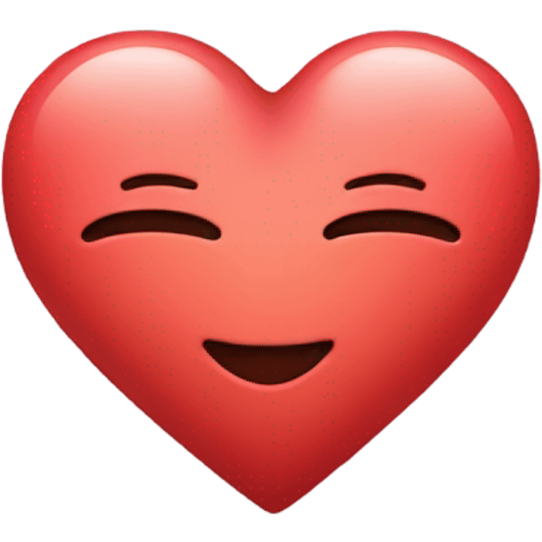 Heart with text I love you emoji