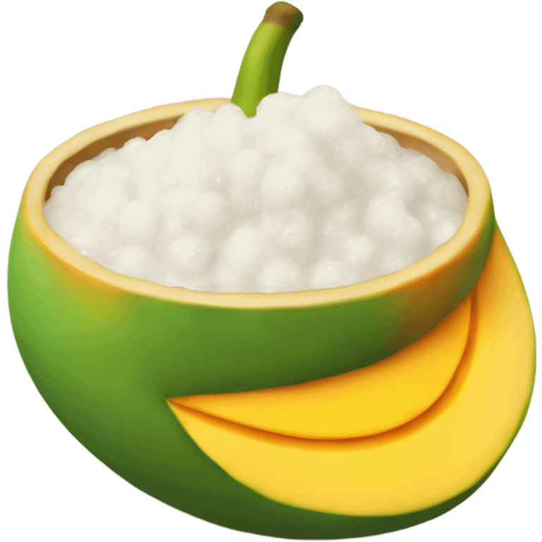 mango sago  emoji