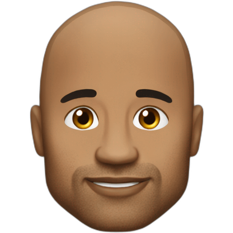 Dwayne the rock Jonson  emoji