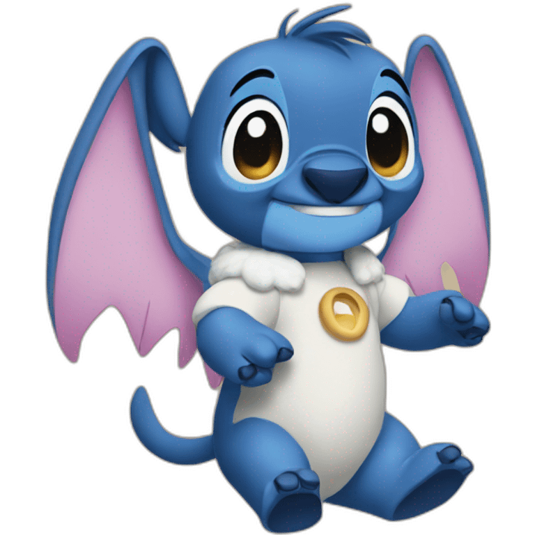 Stitch et angel emoji