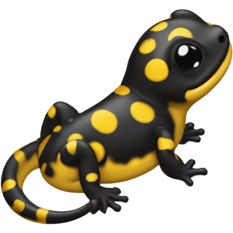 Spotted Salamander happy winks cheaky emoji