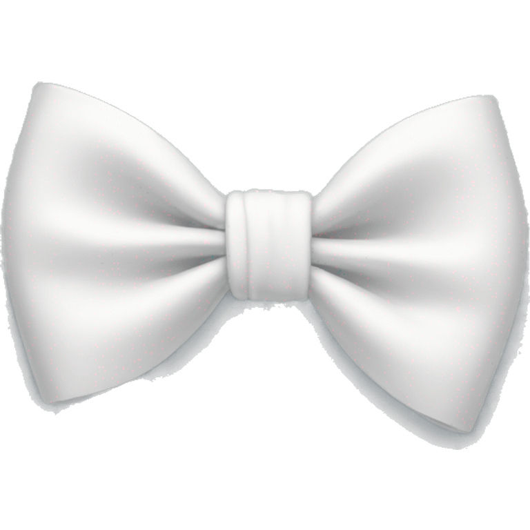 White bow emoji