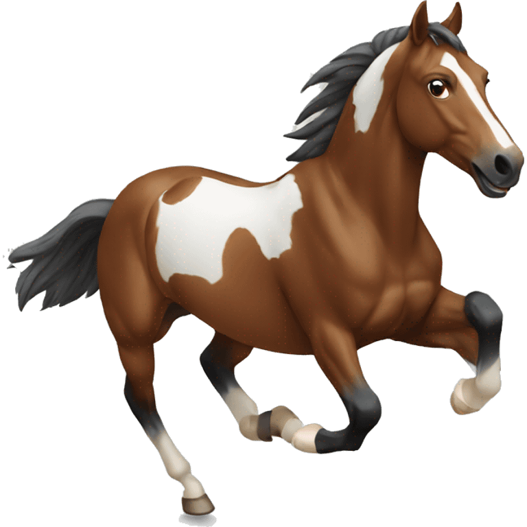 Horse running  emoji