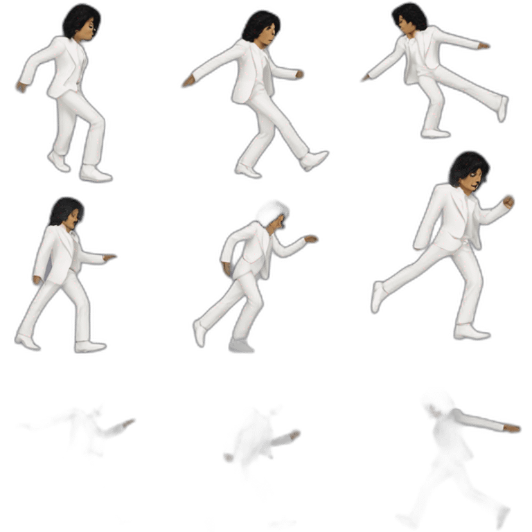 michael jackson moonwalking emoji