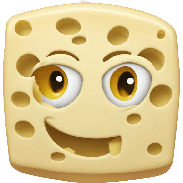 smiling face with swiss cheese-like holes  emoji