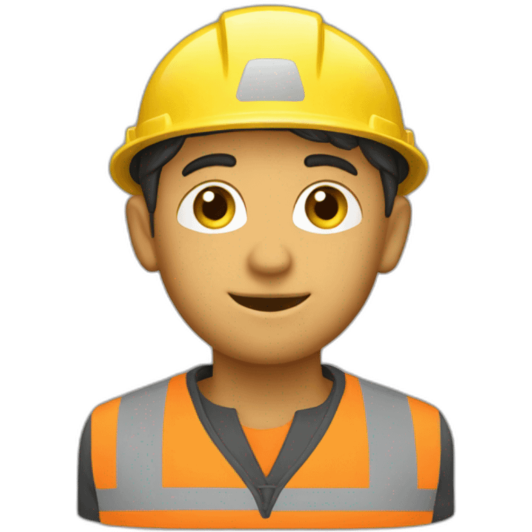 conducteur de travaux emoji