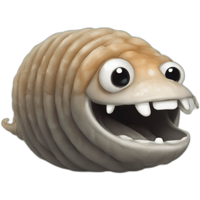 bayon worm cute emoji