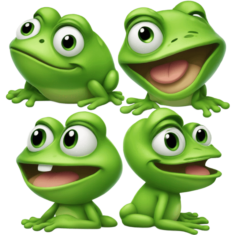 Pepe the frog emoji