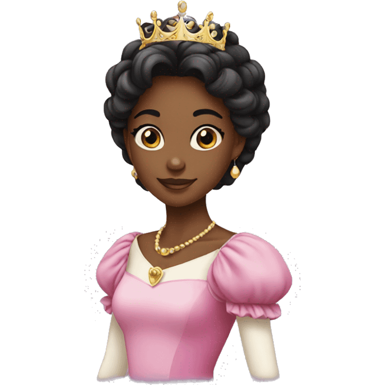 Princess black  emoji