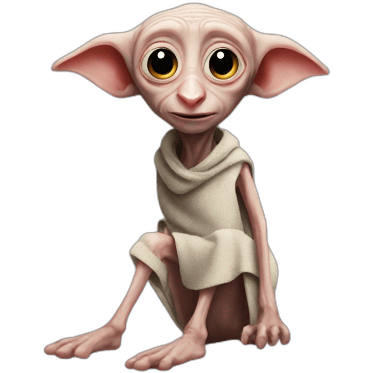 dobby with sock emoji